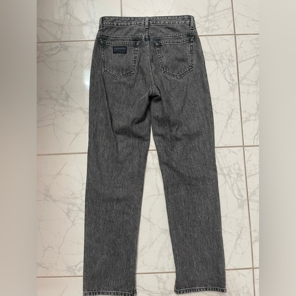 Ganni Figni high-rise straight-leg jeans size 26 - Picture 6 of 9